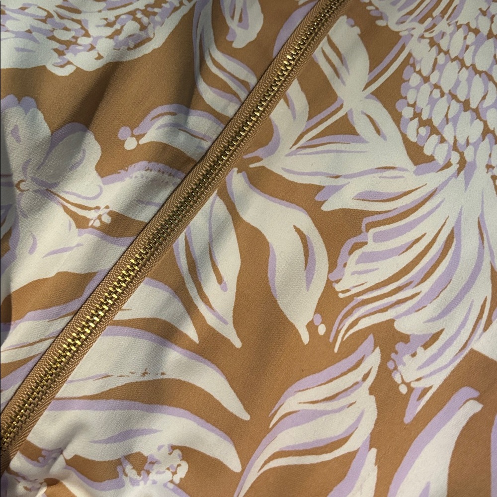 NEW LILLY PULITZER SIZE 6 THE LILLY SHIFT DRESS *BON VIVANTS* RATTAN - Picture 4 of 5